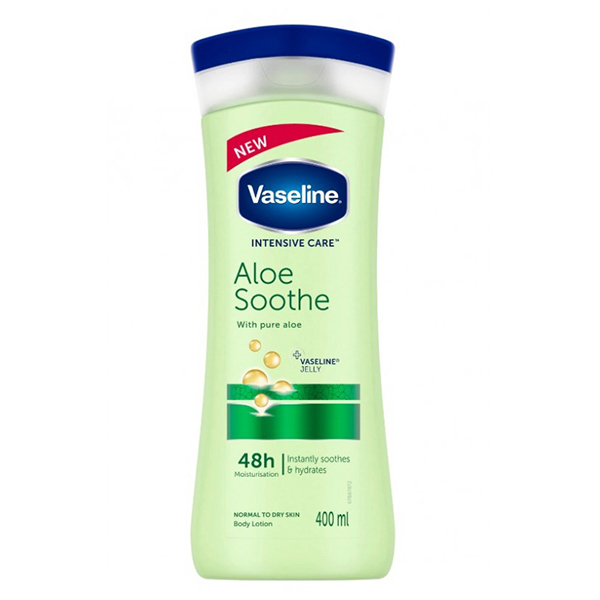 لوسیون بدن آلوئه ورا وازلین  400ml