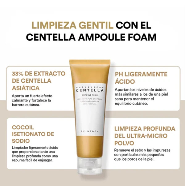 فوم شوینده سنتلا SKIN1004 CENTELLA AMPOULE FOAM حجم125ml اصل