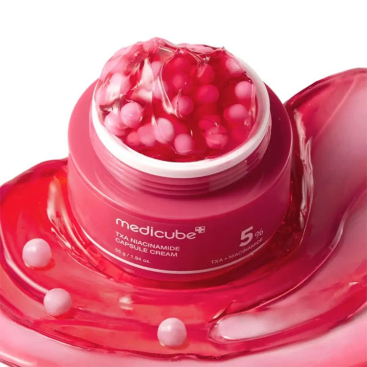 کرم کپسولی نیاسینامید مدی کیوب Medicube Txa Niacinamide Capsule Cream 55g