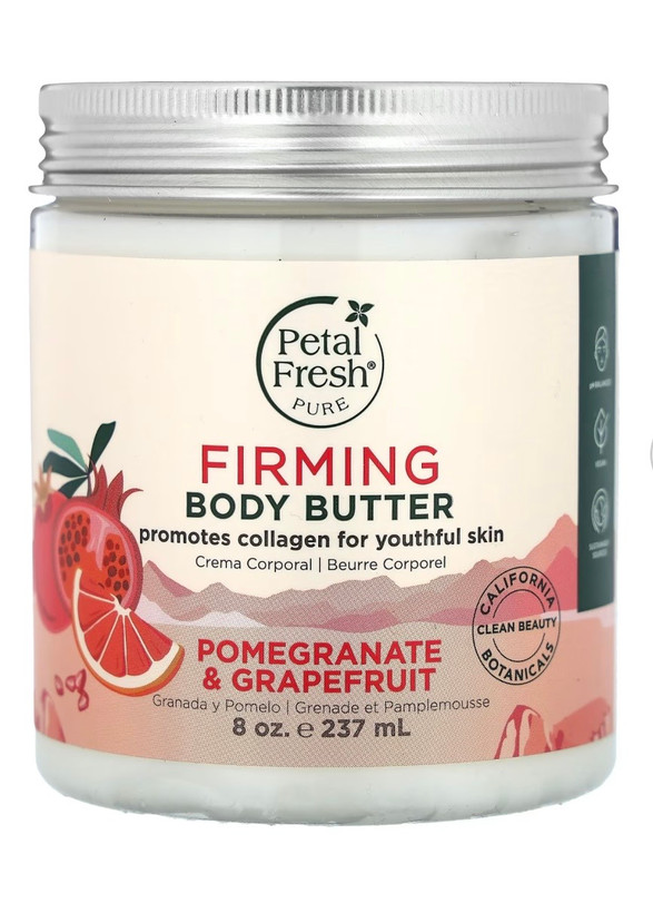 كره بدن پتال فرش Petal Fresh سفت کننده مدل Firming عصاره انار و گریپ فروت حجم 237 میل