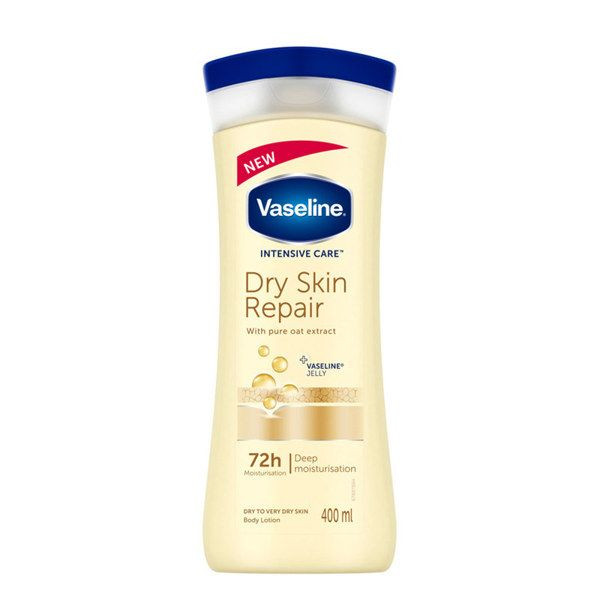 لوسیون بدن وازلین جو دوسر VASELINE DRY SKIN REPAIR حجم400ml اصل