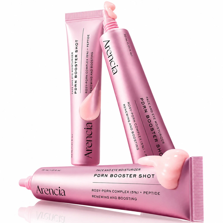 بوستر شات PDRN و پپتید ترمیم کننده و جوانساز آرنسیا Arencia PDRN BOOSTER SHOT FACE & EYE