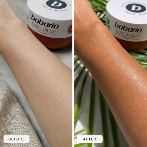 ژل برنزه کننده SPF 0 نارگیل باباریا