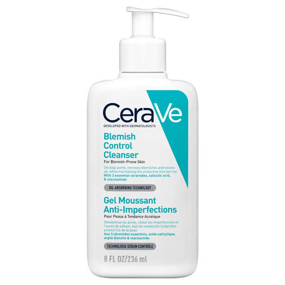 ژل شستشوی سراوی پوست لک دار و مستعد جوش CeraVe ۲۳۶ ml