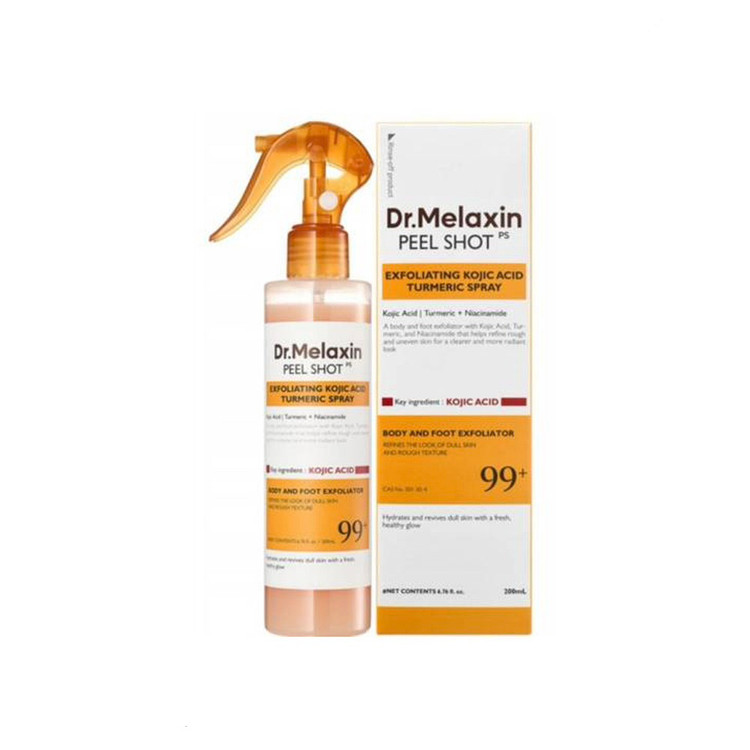 اسپری لایه بردار و روشن کننده دکتر ملاکسین 200ml